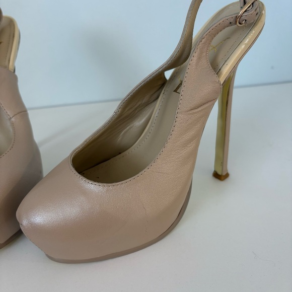 FINAL PRICE 💕YSL Tribtoo 105 Slingbac Heels ◻️ 38 - Picture 10 of 15